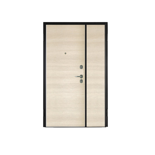 Porta blindata 2 ante SICURA DB BLACK Pannelli Plus