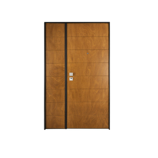 Porta blindata 2 ante SICURA DB BLACK Pannelli standard