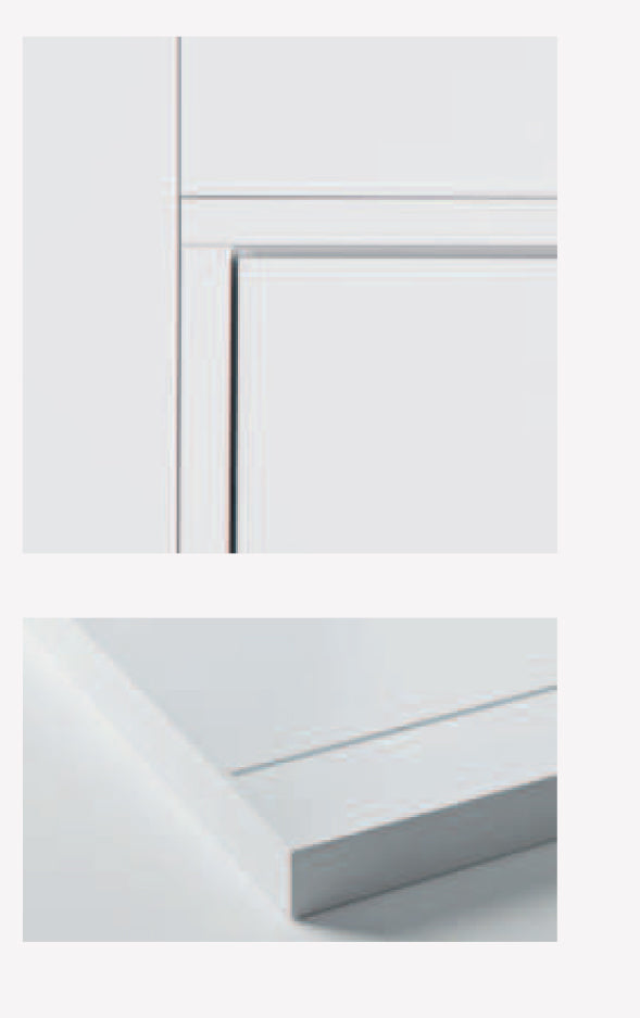 Porta da interno 1 anta battente CROSS PRO BIANCO LACCATO