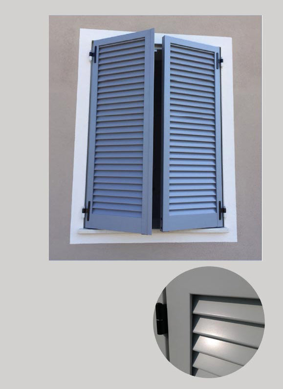 Persiana Finestra stecca ovalina 1 anta 65x150