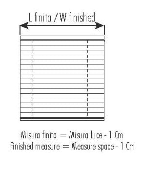 Veneziana da esterno spessore 50 mm per finestra dimensione piccola