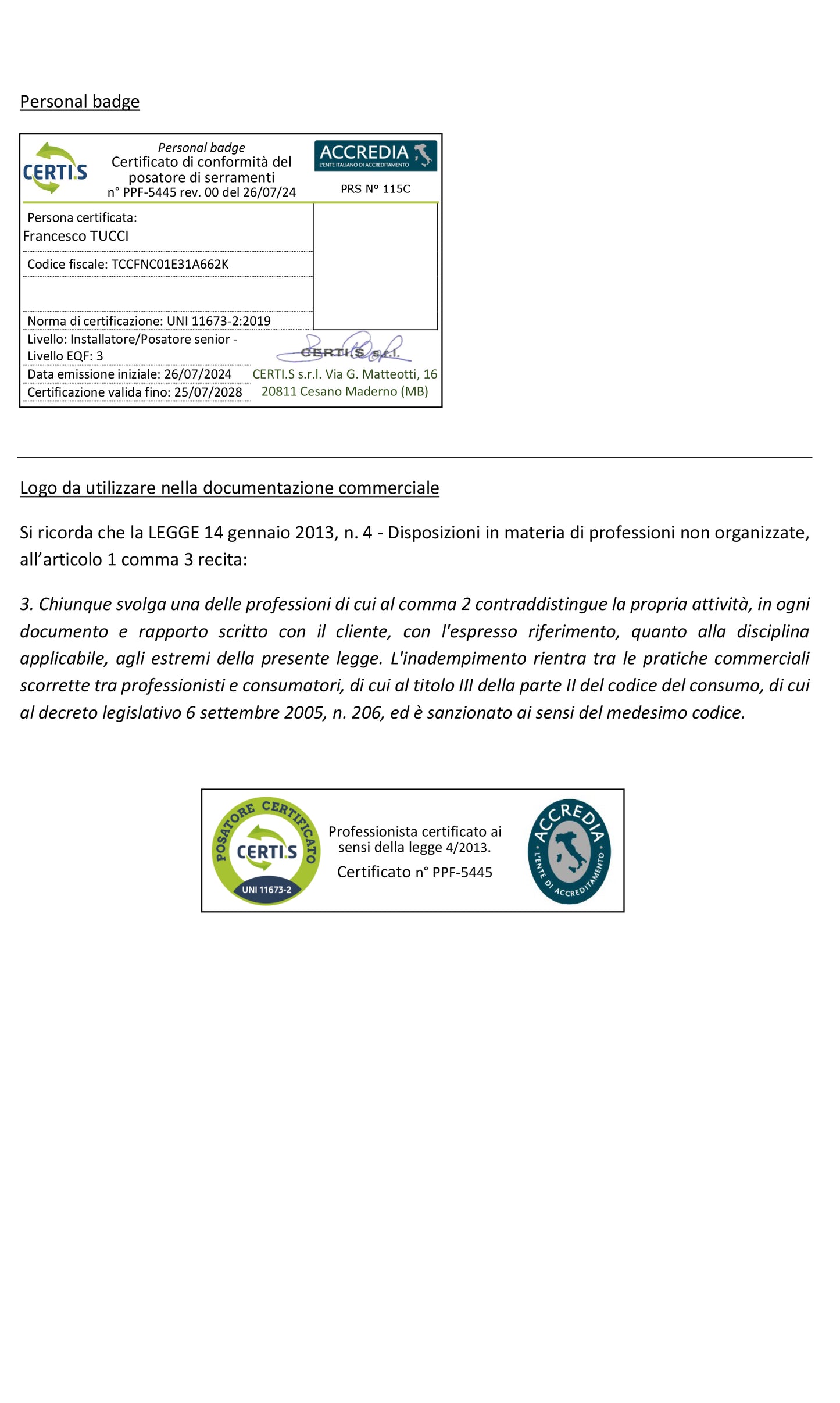 TUCCI VINCENZO E FRANCESCO