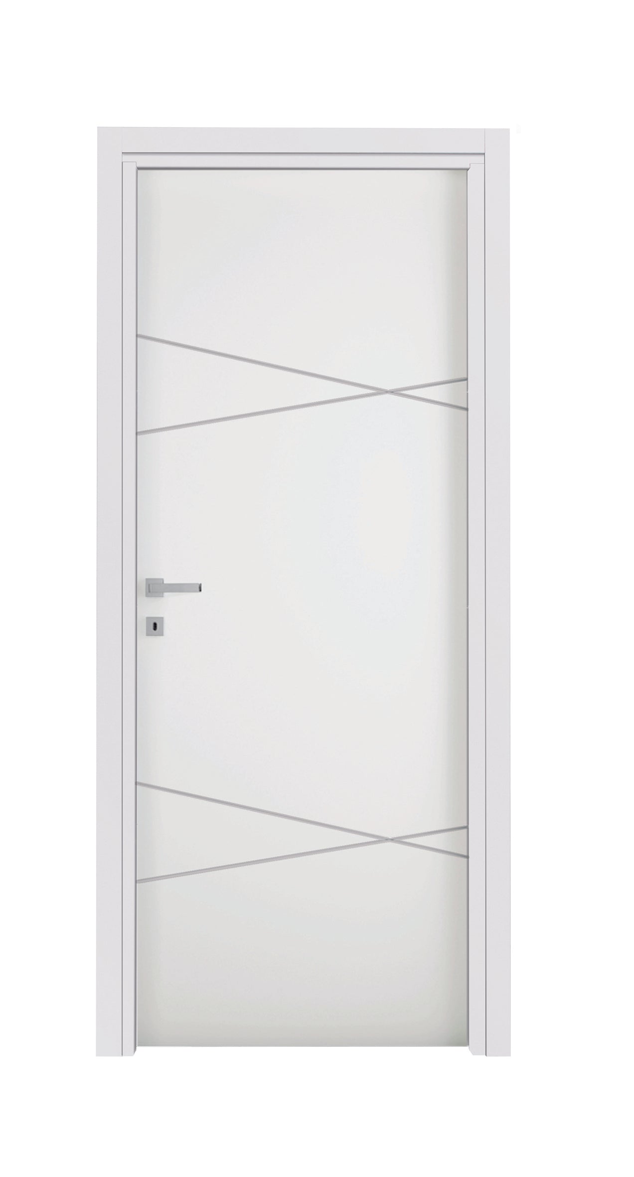 Porta da interno 1 anta battente INCEASY 5 LACCATO TELAIO MICRO