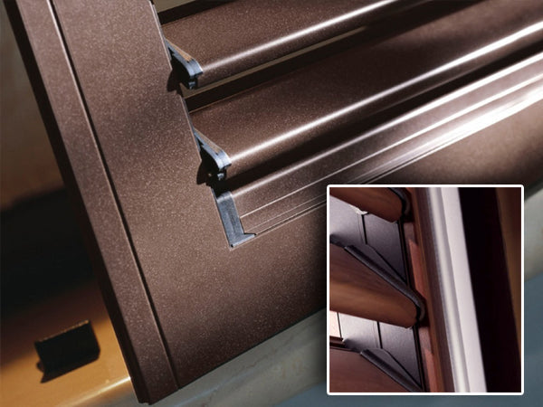 Persiana Finestra stecca orientabile telaio 1 anta 86X110