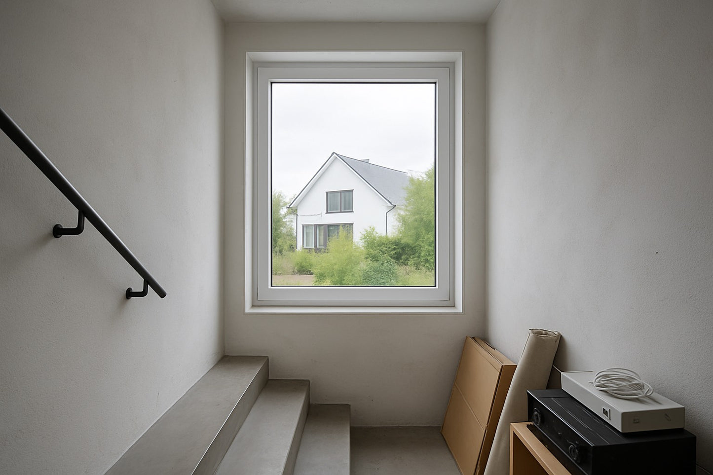 Telaio fisso in Pvc bianco formato grande β Isolamento Termico e Acustico