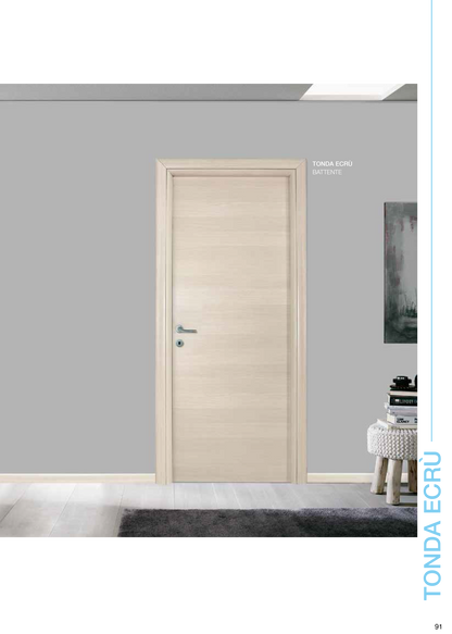 Porta da interno 1 anta battente TONDA ECRU'