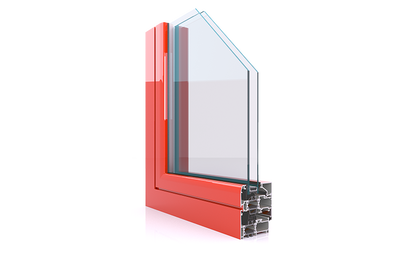 Porta con serratura in Alluminio 1 Anta colore Ral – Isolamento Termico e Acustico