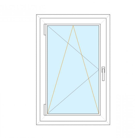 Finestra in PVC 1 anta 100x170