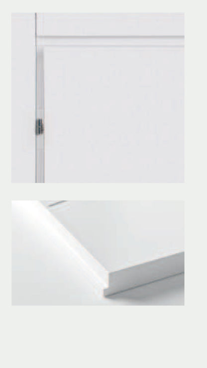 Porta da interno 1 anta battente INCEASY 5 LACCATO TELAIO MICRO