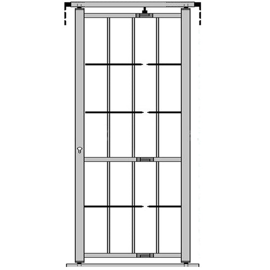Inferriata Apribile Snodata Portafinestra 1 anta