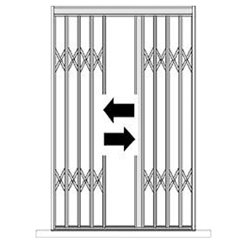 Cancelletto Estensibile Certificato Portafinestra 2 ante