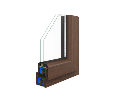 Portafinestra in PVC 2 ante