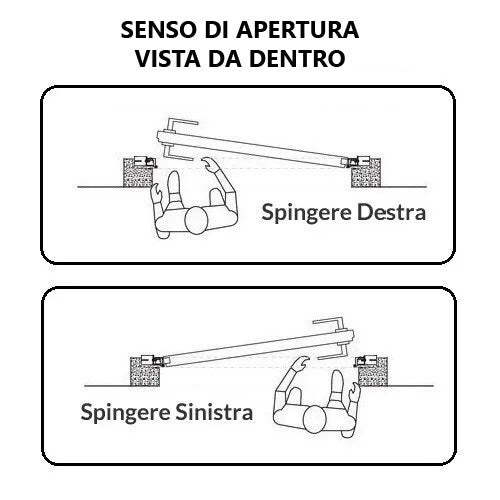 Persiana in alluminio con serratura stecca orientabile portafinestra 2 ante