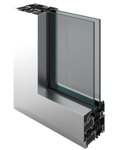 Porta con serratura in Alluminio 1 Anta colore Ral – Isolamento Termico e Acustico