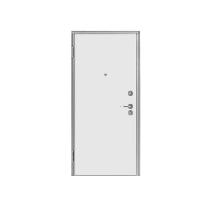 Porta Blindata 1 anta Pannelli Standard Telaio Silver