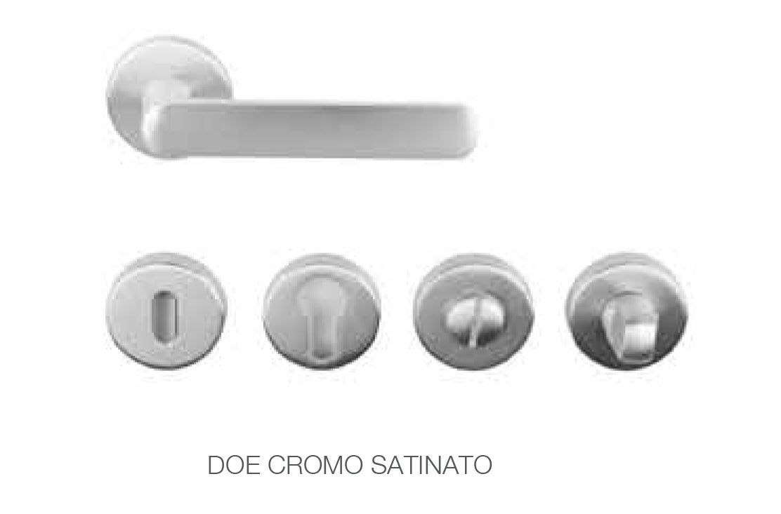 Maniglia Doe cromo satinato