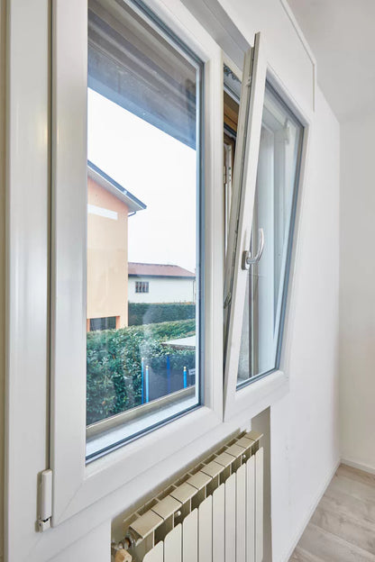 Finestra in PVC 2 ante TRIPLO VETRO 150x145