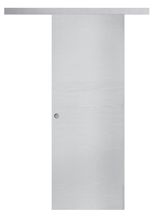 Porta da interno 1 anta scorrevole esterno muro BIANCO STRUTTURA