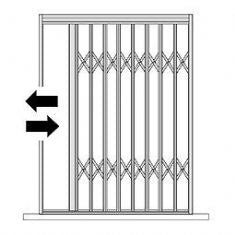 Cancelletto Estensibile Finestra 1 anta 94x110