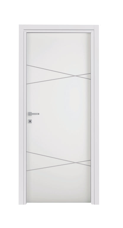 Porta da interno 1 anta battente INCEASY 5 LACCATO TELAIO MICRO