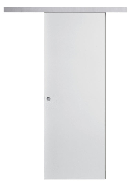 Porta da interno 1 anta scorrevole esterno muro CL BIANCO LACCATO