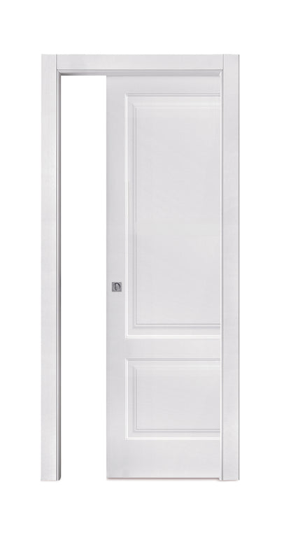 Porta 1 anta scorrevole interno muro CLASSIC BIANCO LACCATO