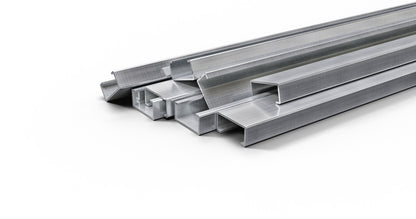 Profilo tubolare alluminio mm 50x20x2100 colore Ral