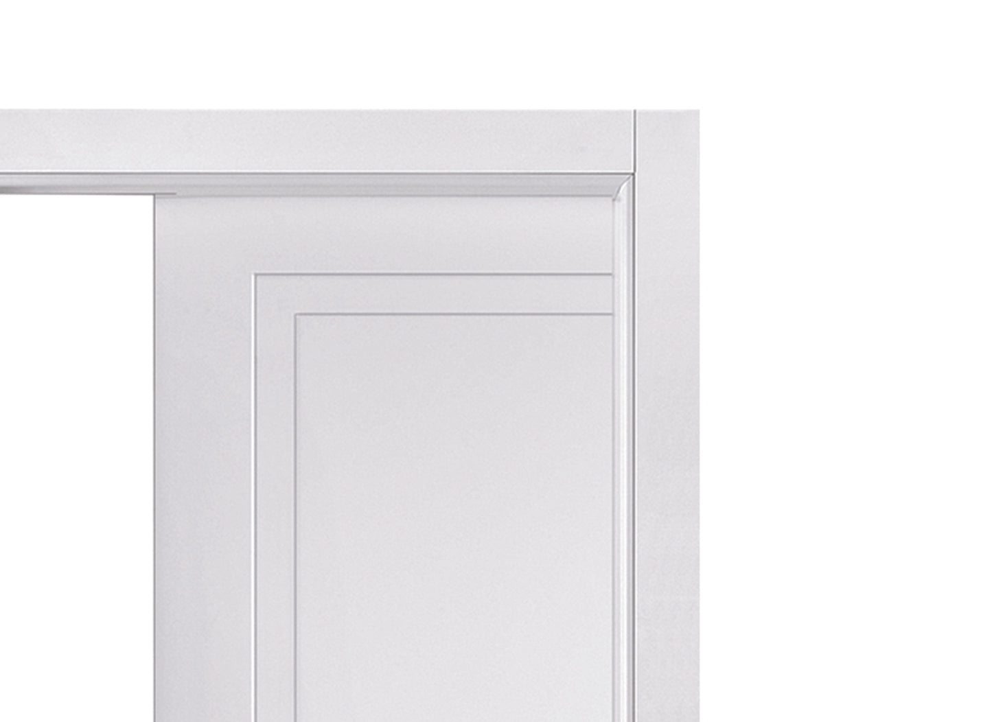Porta da interno 1 anta scorrevole interno muro STYLE BIANCO LACCATO