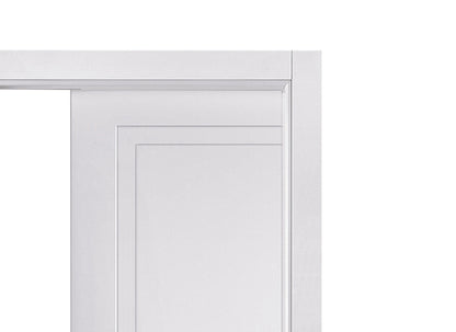 Porta da interno 1 anta scorrevole interno muro TRENDY BIANCO LACCATO