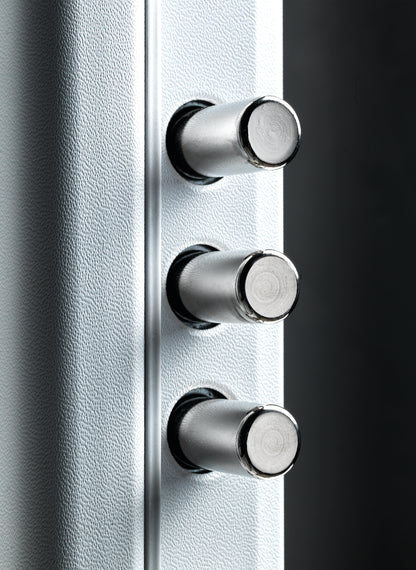 Porta Blindata 1 anta Pannelli Standard Telaio Black