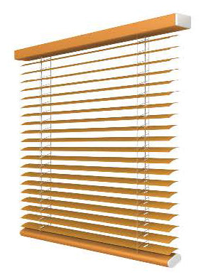 Veneziane In Legno 50mm - Tende Oscuranti Personalizzabili