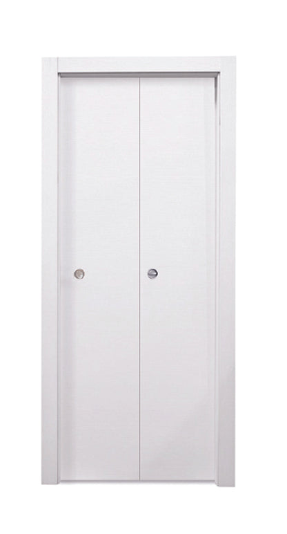 Porta da interno 1 anta pieghevole a libro BIANCO MATRIX
